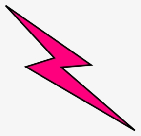 Collection Of Free Bolted Clip Art Free Download - Light Pink Lightning Bolt, HD Png Download, Free Download