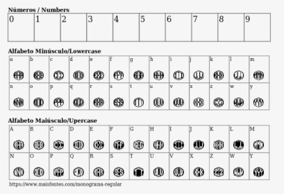 Transparent Monograma Png - Alfabeto Lettering, Png Download, Free Download