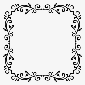 Clip Art Borders And Frames Picture - Square Frame Clipart Png, Transparent Png, Free Download