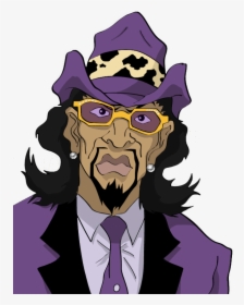 Michael Myers Drawing - Boondocks A Pimp Named Slickback, HD Png Download, Free Download