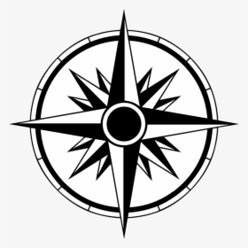 Drawing Compasses Tattoo Huge Freebie Download For - Punto Cardinales En Ingles, HD Png Download, Free Download