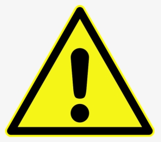 Warning - Hazard Warning Symbol Transparent, HD Png Download, Free Download