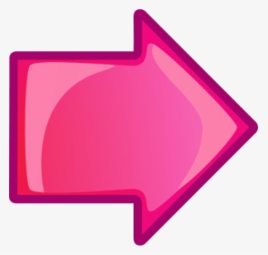 Arrow Clip Art Graphics - Pink Arrow Clipart Transparent Background, HD Png Download, Free Download