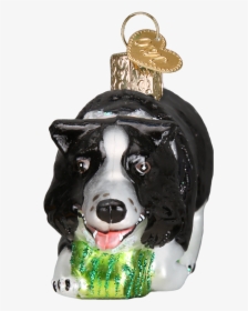 Herding Border Collie Ornament Front - Bernese Mountain Dog, HD Png Download, Free Download