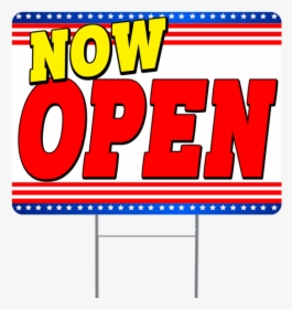 Now Open Inch Sign With Display Options, HD Png Download, Free Download