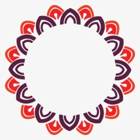 Circle Rangoli Design Png, Transparent Png, Free Download