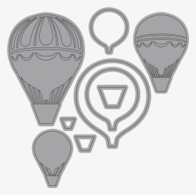 Vintage Balloon Race - Illustration, HD Png Download, Free Download