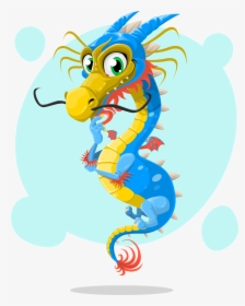 Cartoon Cute Chinese Dragon, HD Png Download, Free Download