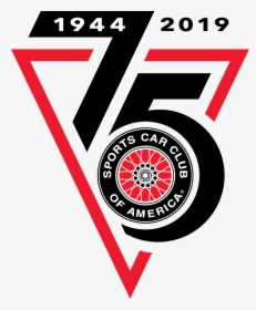 Transparent Now Open Sign Png - Scca 75th Anniversary Logo, Png Download, Free Download