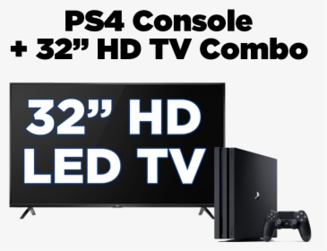 Ps4 32 Hd Tv Combo - Personal Computer Hardware, HD Png Download, Free Download