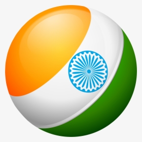 National Flag Of India Png Image Background - Round India Flag Png, Transparent Png, Free Download