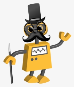 Robot With A Top Hat, HD Png Download, Free Download