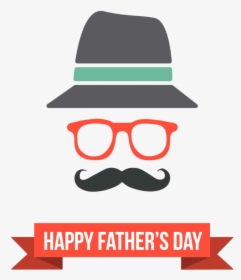 Transparent Mustache Clipart - Fathers Day Design In Png, Png Download, Free Download