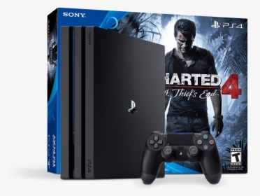 Ps4® Bundle - Playstation 4 Slim Uncharted 4, HD Png Download, Free Download