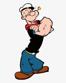 Arm Clipart Popeye - Popeye The Sailor Man, HD Png Download, Free Download