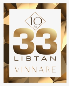 33 Listan17 Winner Logo - Graphic Design, HD Png Download, Free Download