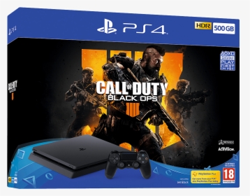 Ps4 Slim Call Of Duty Black Ops 4 Bundle, HD Png Download, Free Download