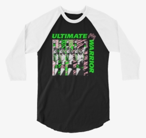 Ultimate Warrior 3/4 Sleeve Raglan T-shirt"  Class= - Wwe Tommaso Ciampa Shirt, HD Png Download, Free Download