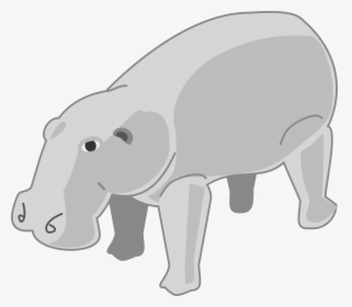 Animated Hippopotamus, HD Png Download, Free Download