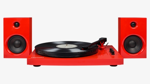 Crosley T100 Turntable System Red - Subwoofer, HD Png Download, Free Download