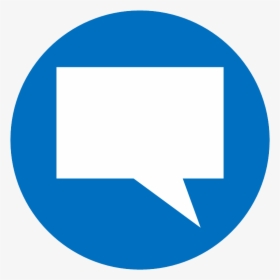 Vector Icon Of A Speech Bubble - Facebook Comment Logo Png, Transparent Png, Free Download