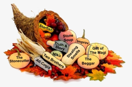 Thankful For All The Stories Whats In Your Cornucopia - Cornucopia, HD Png Download, Free Download