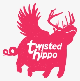 Rude Hippo Brewing Company - Twisted Hippo, HD Png Download, Free Download