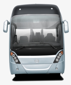 Bus Front View Png Banner Freeuse Stock - Tour Bus Front View, Transparent Png, Free Download