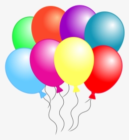 Balloon Clipart Six - Groups Of 8 Clipart, HD Png Download, Free Download