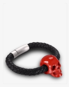 Red Jasper Skull Bracelet, HD Png Download, Free Download