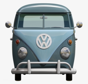 0 Backgrounds, Pixels 751x750, Vintage Bus - Volkswagen Bus Front View, HD Png Download, Free Download