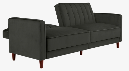 Dhp Pin Tufted Transitional Velvet Futon Couch, Multiple, HD Png Download, Free Download