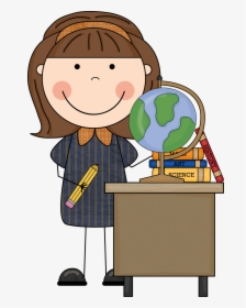 Teacher Clipart By Scrappin Doodle, HD Png Download, Free Download