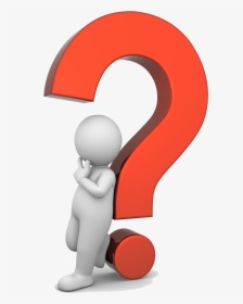 Animation Question Mark Clip Art - Character With Question Mark, HD Png Download, Free Download