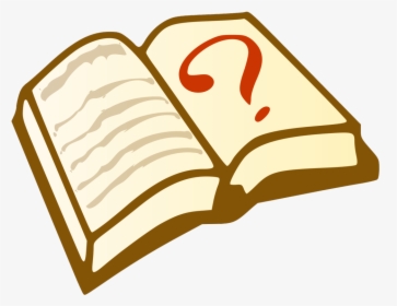 Great Ways To - Book With Question Mark Clipart, HD Png Download, Free Download