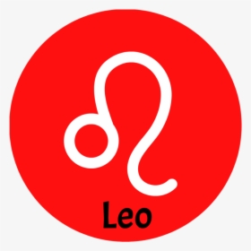 Leo Zodiac Png - Circle, Transparent Png, Free Download