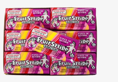 Chewing Candy Bubble - Fruit Stripe Gum, HD Png Download, Free Download