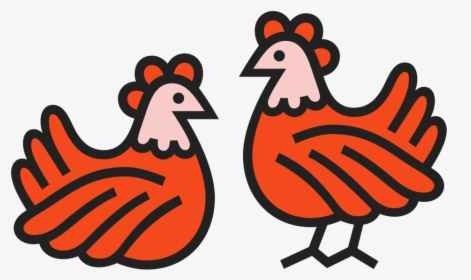 Transparent Chicken Drawing Png - Chicken Coop Cartoon, Png Download, Free Download