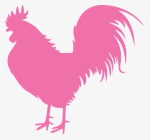 Cock, New Year Vector, Symbol, Pink, Vector, Drawing - Cock Rooster Vector Png, Transparent Png, Free Download