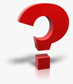Question Marks Great For Competition Concepts Or Other - Question Mark Png 3d, Transparent Png, Free Download