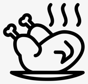 Roasted Chicken - Roasted Chicken Png Icon, Transparent Png, Free Download