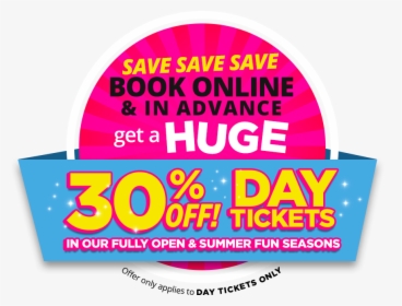 30percent Off Day Tickets, HD Png Download, Free Download