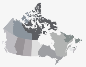 Map, Canada, Provinces, Territories, Alberta - Inuit Nunangat, HD Png Download, Free Download