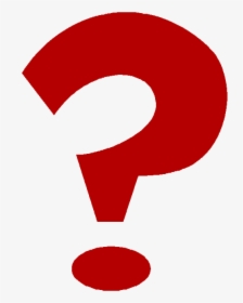Red Question Mark Png - Question Mark Png Clipart, Transparent Png, Free Download