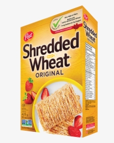 Box Of Shredded Wheat Original - Post Shredded Wheat Biscuit, HD Png Download, Free Download