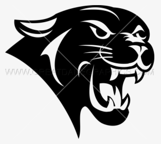 Black Panther Drawing - Black Panther Head Drawing, HD Png Download, Free Download