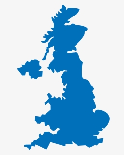 United, Kingdom, Map, Great, Britain, England, Ireland - United Kingdom Map Svg, HD Png Download, Free Download
