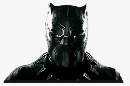Black Panther Head - Deadpool Wolverine And Black Panther, HD Png Download, Free Download