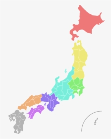 Map,area,graphic Design - Transparent Map Of Japan, HD Png Download, Free Download