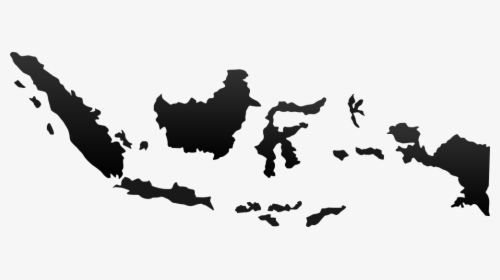 Blank Map Of Indonesia - Indonesia Silhouette, HD Png Download, Free Download